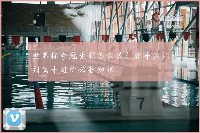 世界杯夺冠竞彩怎么买?新手入门到高手进阶必备知识