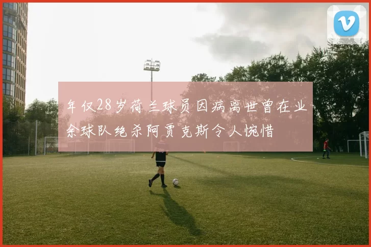 年仅28岁荷兰球员因病离世曾在业余球队绝杀阿贾克斯令人惋惜