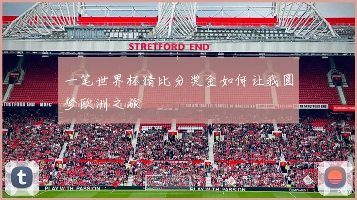 一笔世界杯猜比分奖金如何让我圆梦欧洲之旅