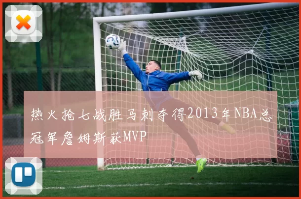 热火抢七战胜马刺夺得2013年NBA总冠军詹姆斯获MVP