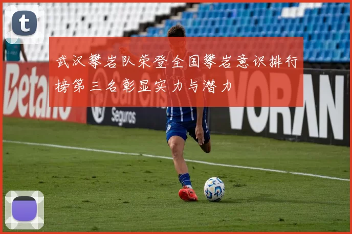 武汉攀岩队荣登全国攀岩意识排行榜第三名彰显实力与潜力