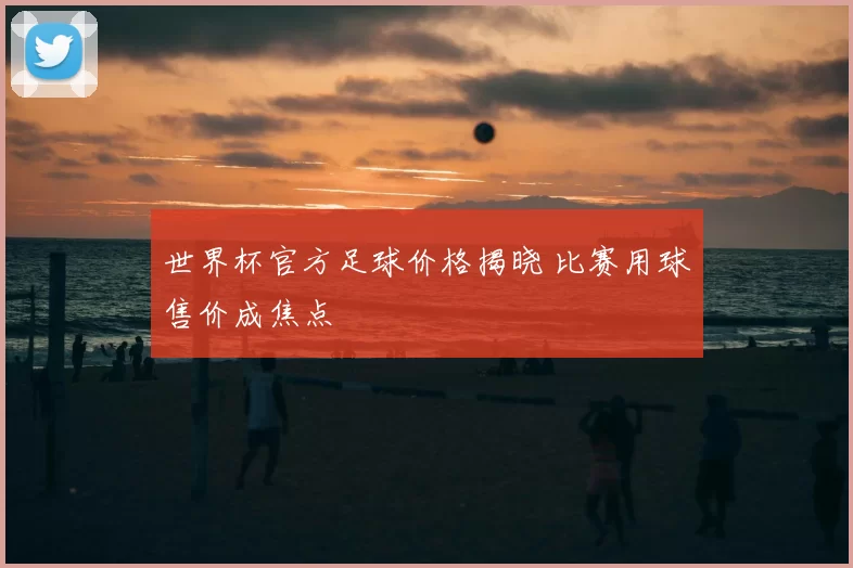 世界杯官方足球价格揭晓 比赛用球售价成焦点